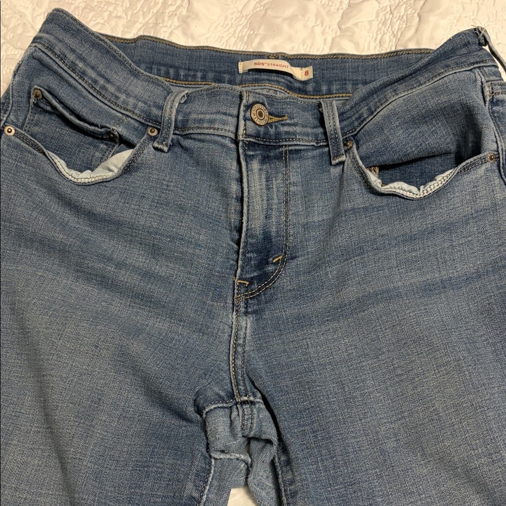 Levi's Women's Light Blue Boyfriend Jeans